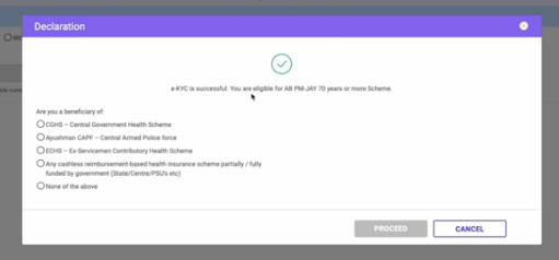 Senior Citizen Ayushman Card