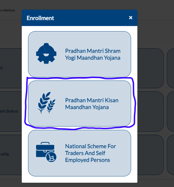 PM Kisan Mandhan Yojana
