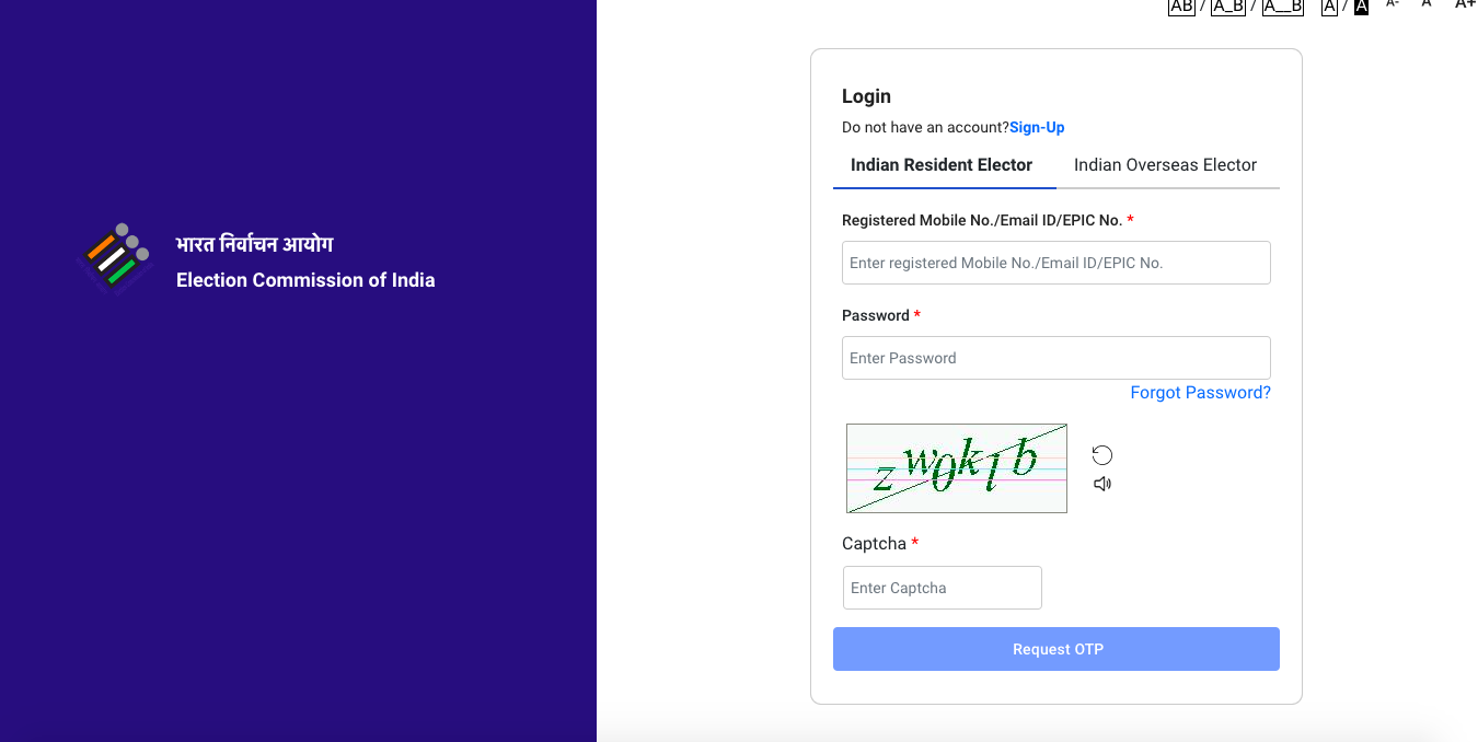 Voter ID Card Download 
