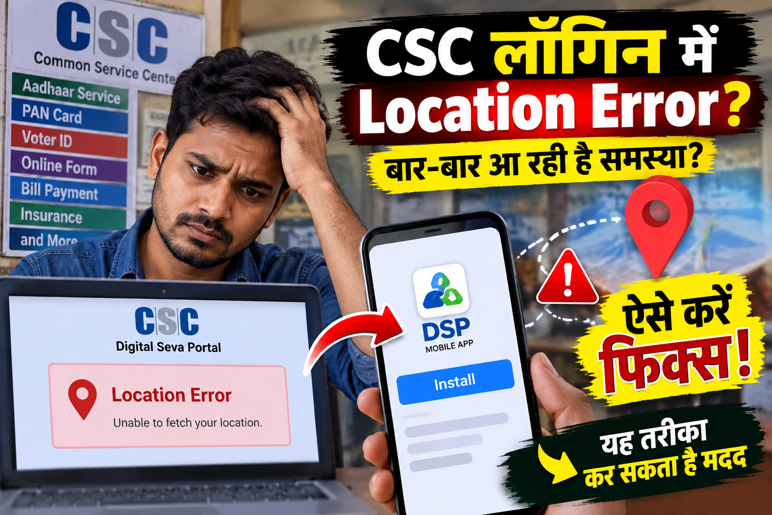 CSC ID Location Error
