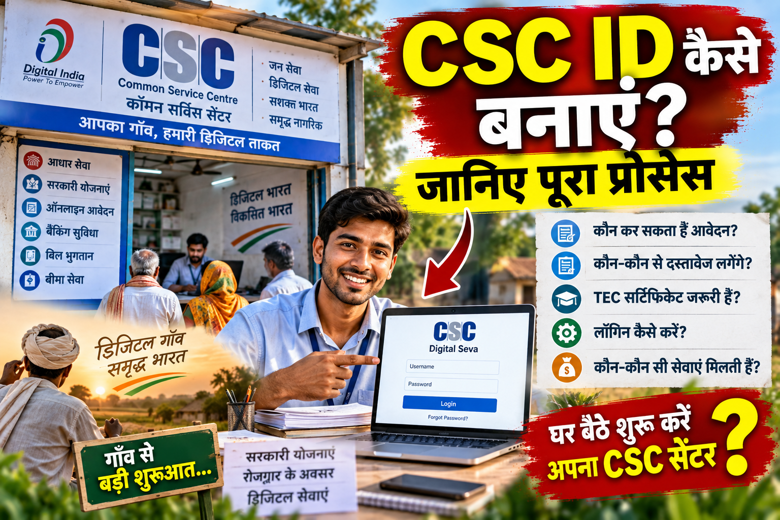 CSC ID Registration