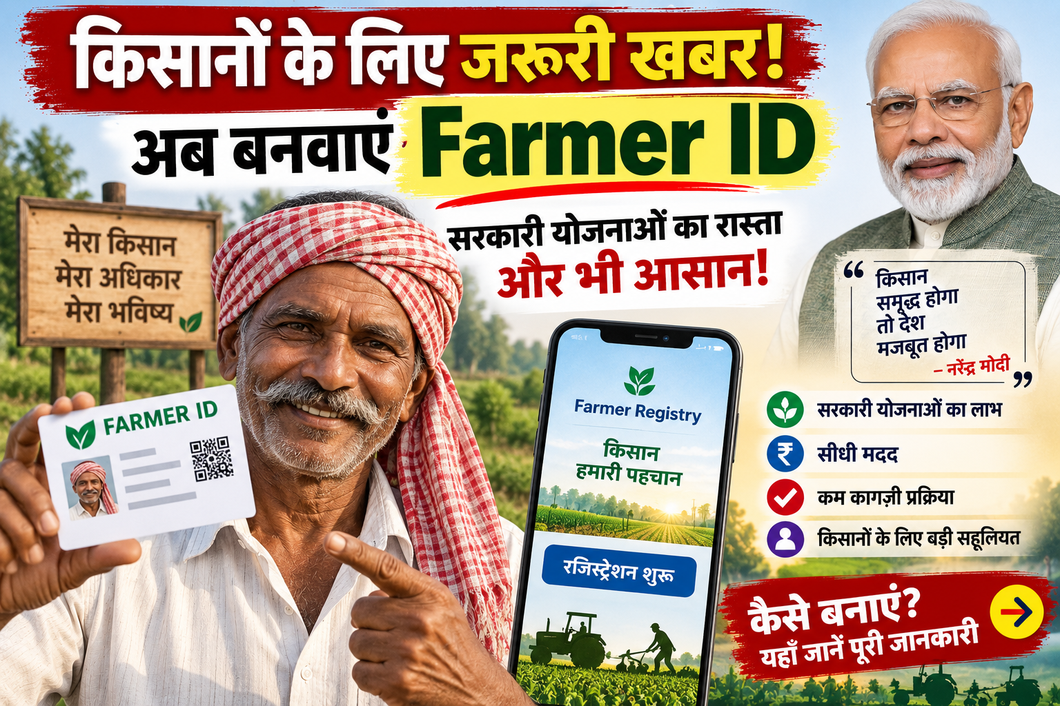 Farmer ID Kaise Banaye