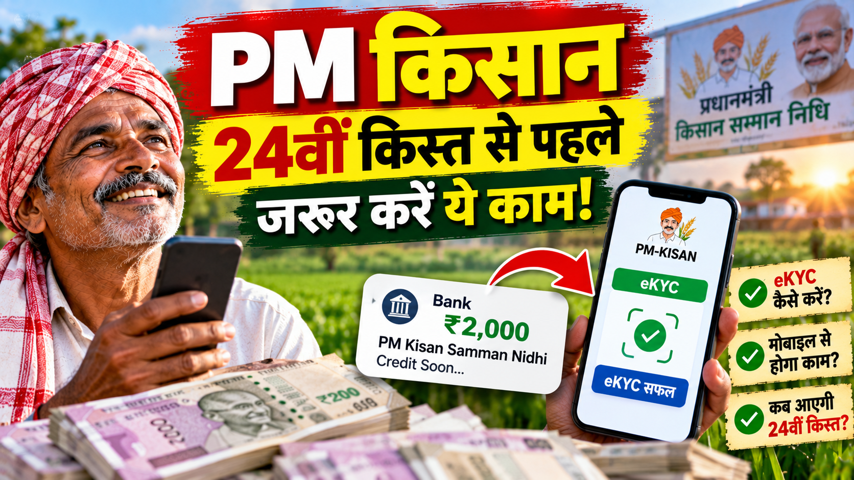 PM Kisan eKYC Online